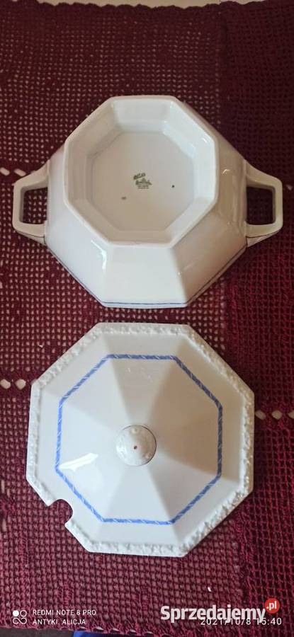 Waza Rosenthal Maria Z niebieską girlandą Gdańsk