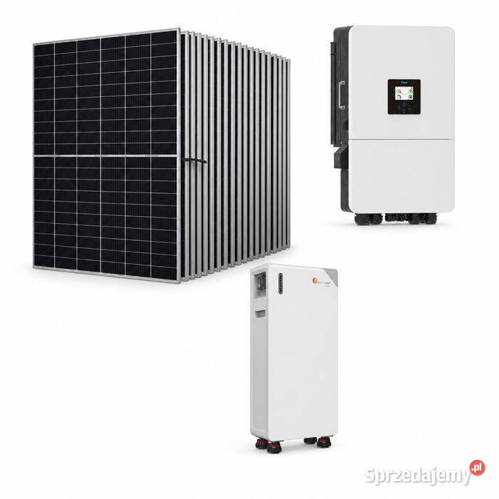 Zestaw fotowoltaiczny hybrydowy 24 kWp falownik