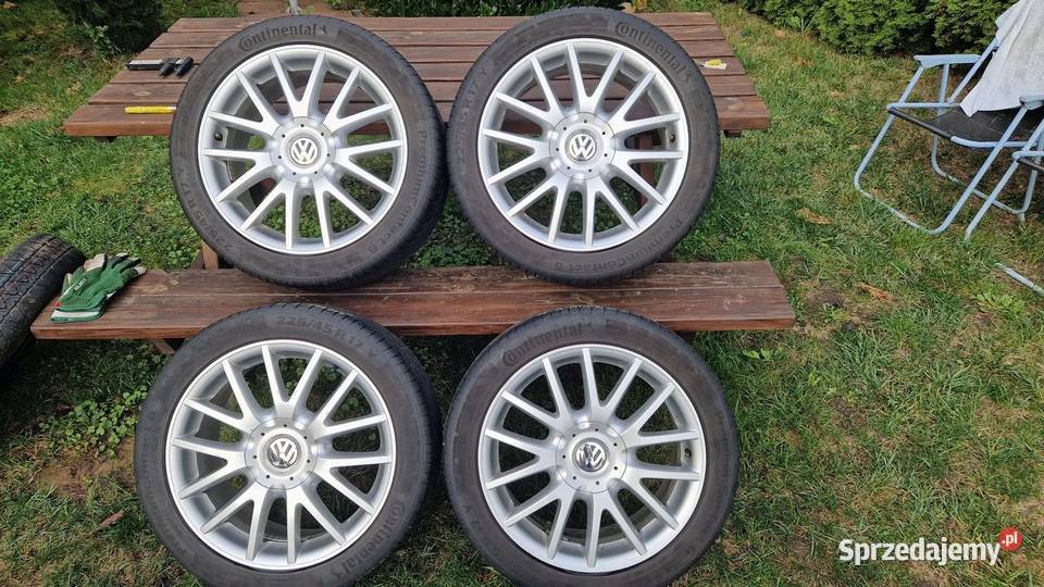 VW felgi aluminiowe 17 7Jx17 ET54 22545 R17Y Słowikowo