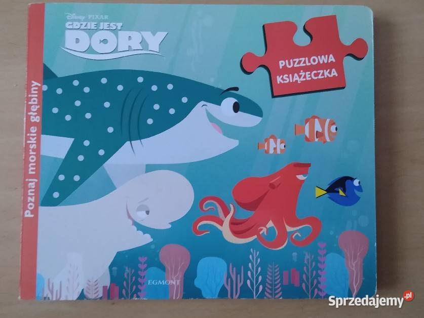 Książka książeczka z puzzlami Gdzie jest Dory zachodniopomorskie Szczecin