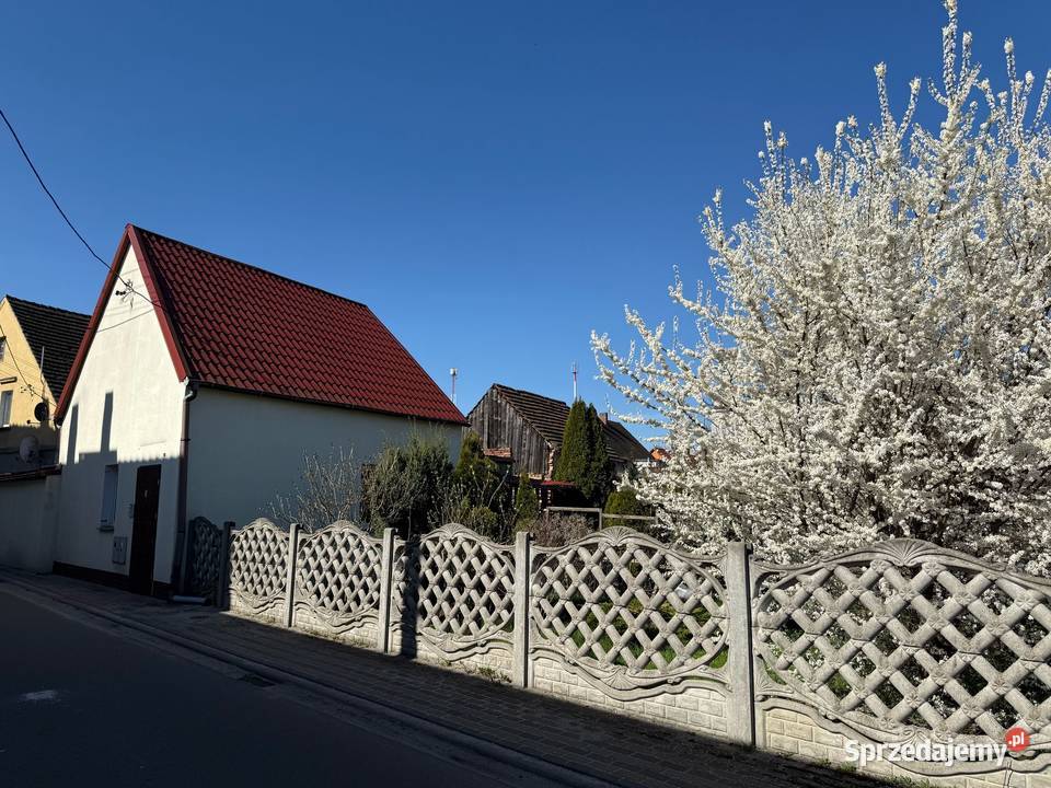 Przytulny Dom w Tuplicach wysoki standard gotowy lubuskie Tuplice