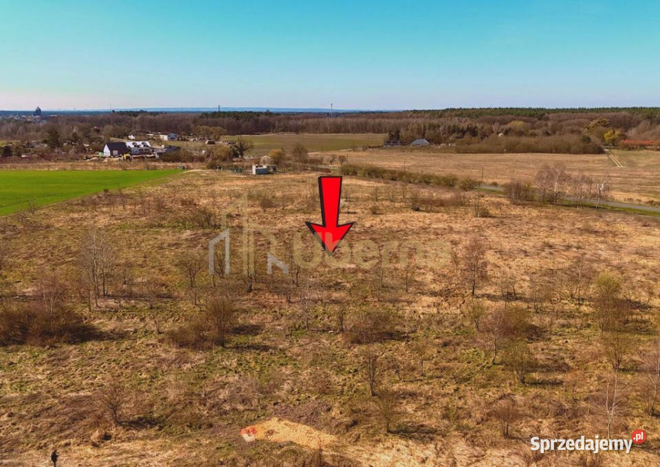 Działki inwestycyjne pod Goleniowem asfalt Żółwia Błoć