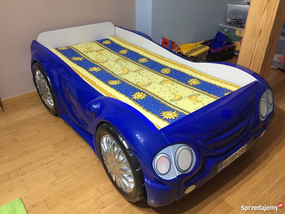 Łóżko samochód SLEEP CAR Stan idealny Czarny Las