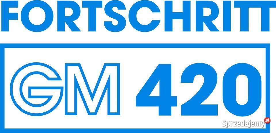 naklejka fortshritt gm 420 Jeżewo sprzedam