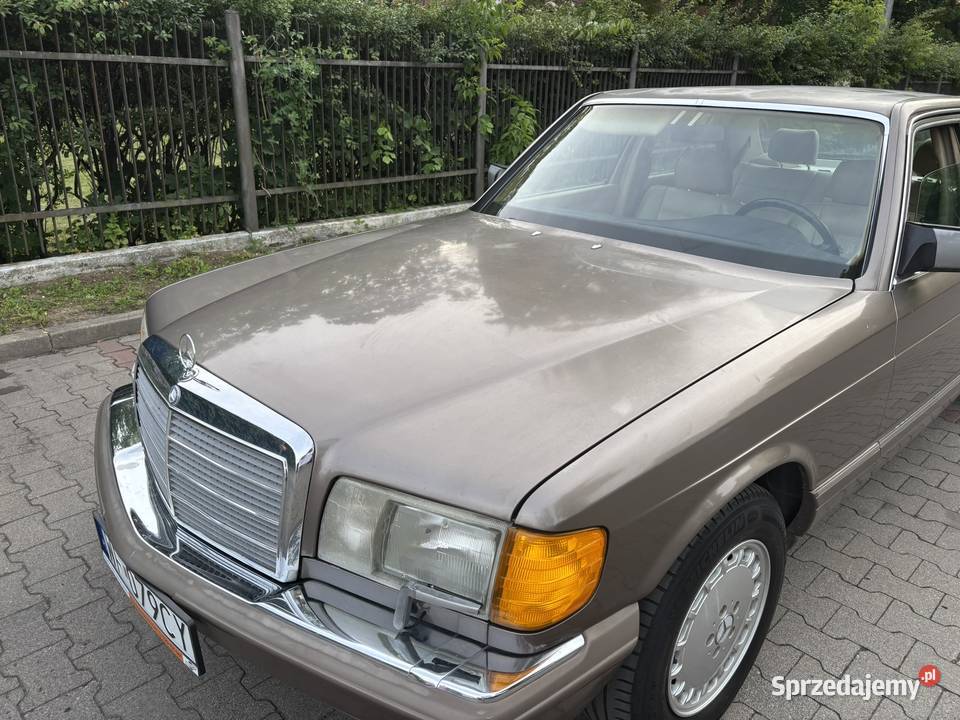 Mercedes W126 300SE 1990 BEZ RDZY Kalifornia Klasa S Warszawa