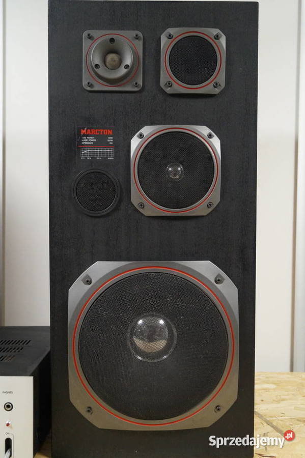 Wzmacniacz Emerson WS 503 z kolumnami Wzmacniacze i pokrewne Łódź