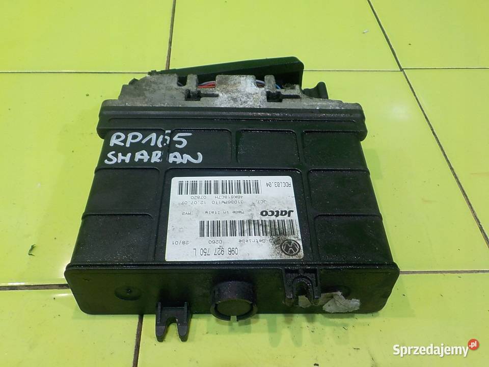 VW SHARAN I LIFT II 19 TDI 07r 5D sterownik Suków sprzedam