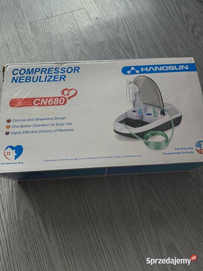 Inhalator Nebulizator Kompresorowy Hangsun CN680 Przemyśl