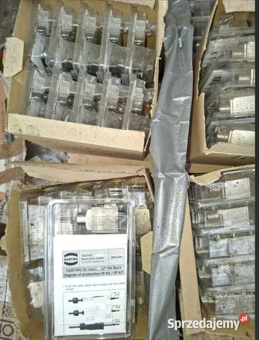 Wtyk przemysłowy RJ45 HARTING kat 09352260401 sprzedam