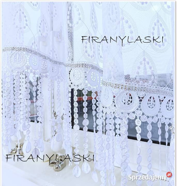 Firana Gotowa 400x175 markizeta gipiura cyrkonie Olesno