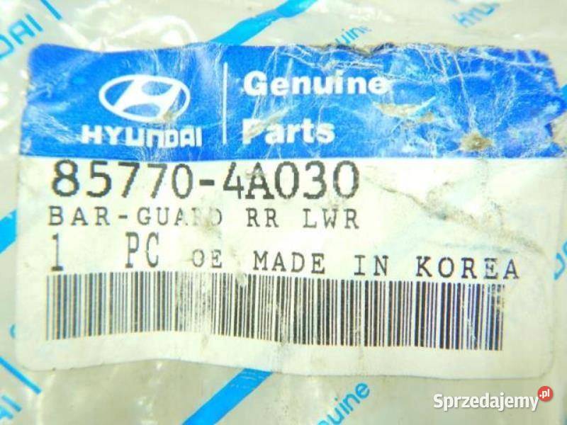 RURKA CHRONIĄCA HYUNDAI H1 01rORYGINAŁ zASO sprzedam