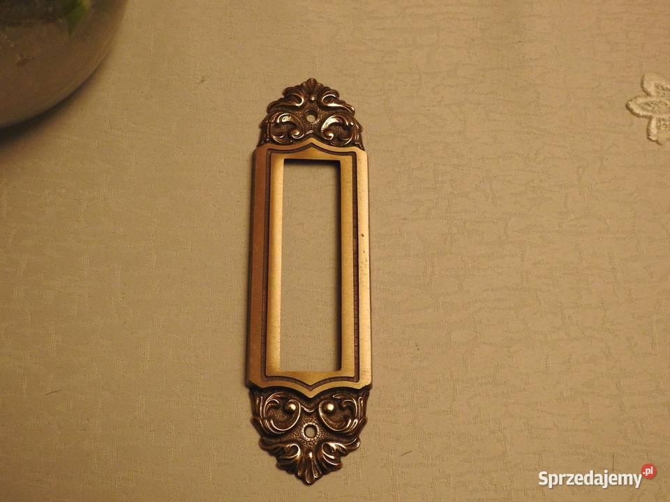 Dekoracja ozdoba na drzwi brąz mosiądz Przemyśl sprzedam