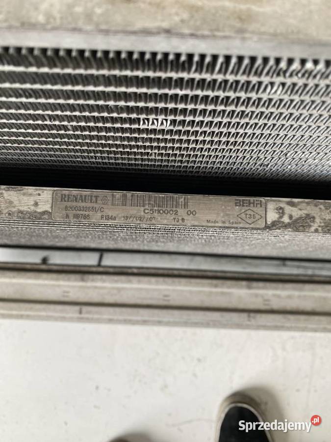 CHŁODNICE KOMPLET RENAULT ESPACE IV małopolskie