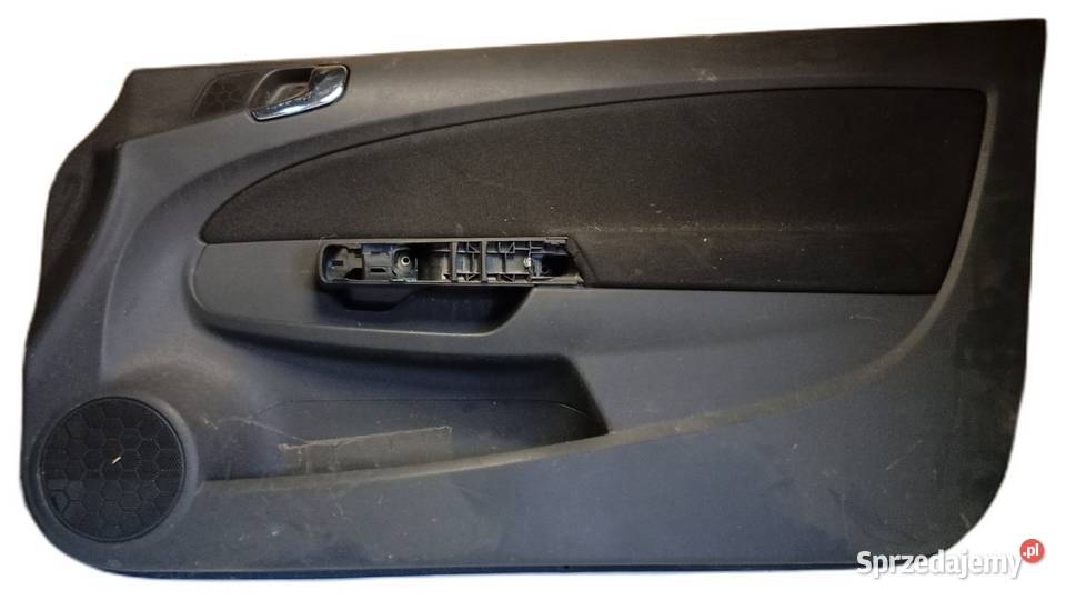 Tapicerka prawy przód Opel Corsa D panel drzwi