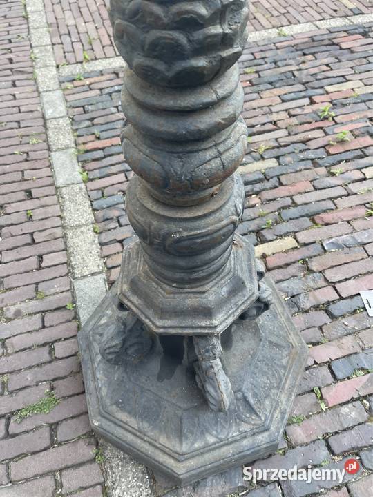 Antyk stara pałacowa lampa wys 3 metry waga 200 Bystrzyca Kłodzka