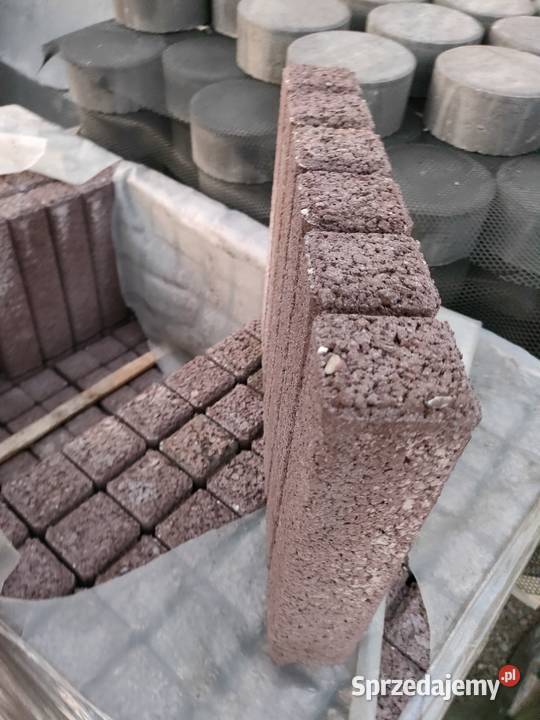 Obrzeże palisadowe paladio brąz Kostka brukowa Myślenice