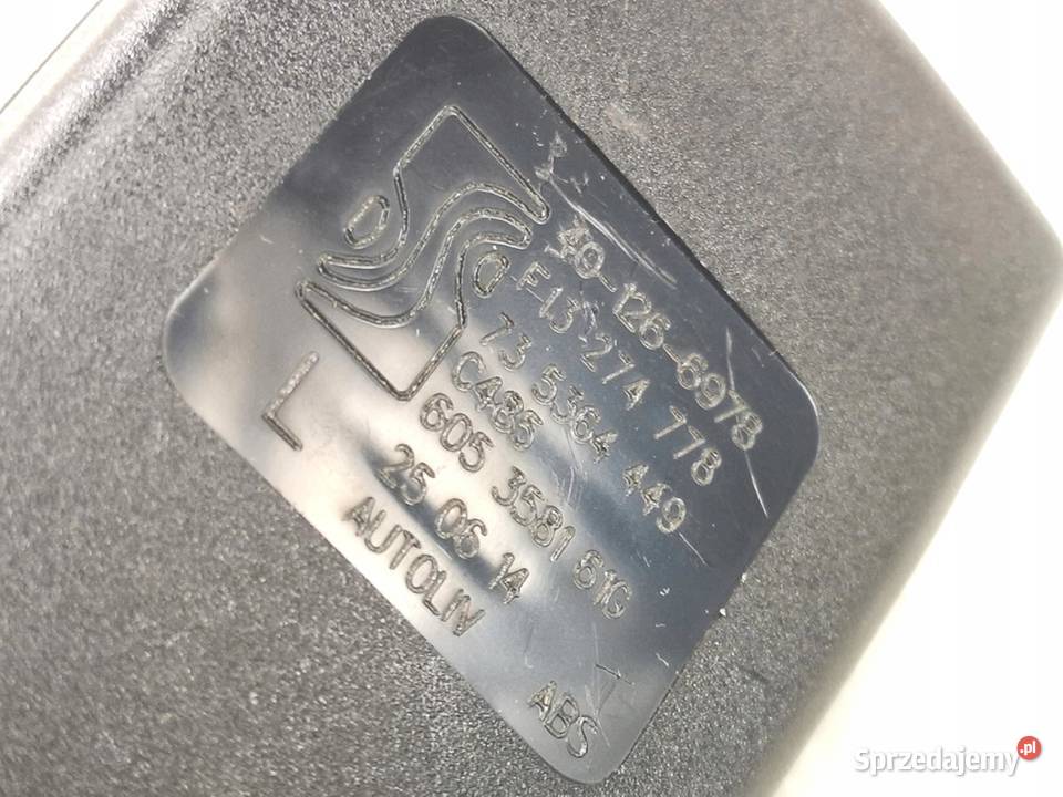 PAS BEZPIECZEŃSTWA LEWY TYŁ OPEL CORSA E D 2019 lubelskie