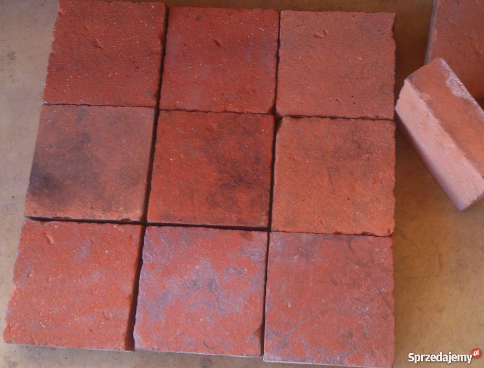 Posadzka z cegły podłoga ceglana rustykalne kręcone  Budownictwo i akcesoria Wrocław