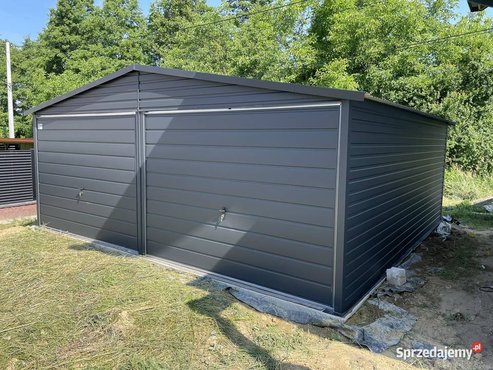 Garaż blaszany 6x5 Wzmocniony PROFILAMI Opole