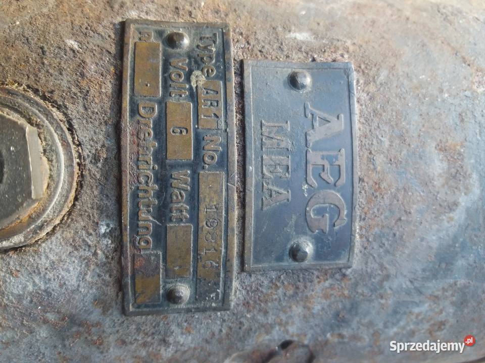 Stary rozrusznik AEG Mea Willis BMW opel
