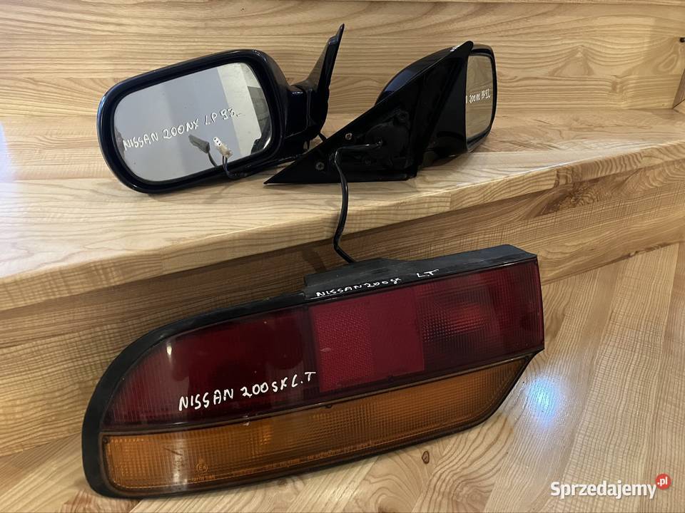 Lampa lewy tył lusterko lewe prawe Nissan 200sx Łochów