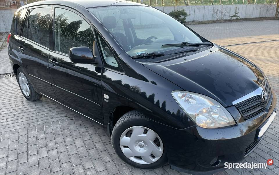 Toyota Corolla Verso LPG 10lat jeden właściciel warmińsko-mazurskie Nowe Miasto Lubawskie