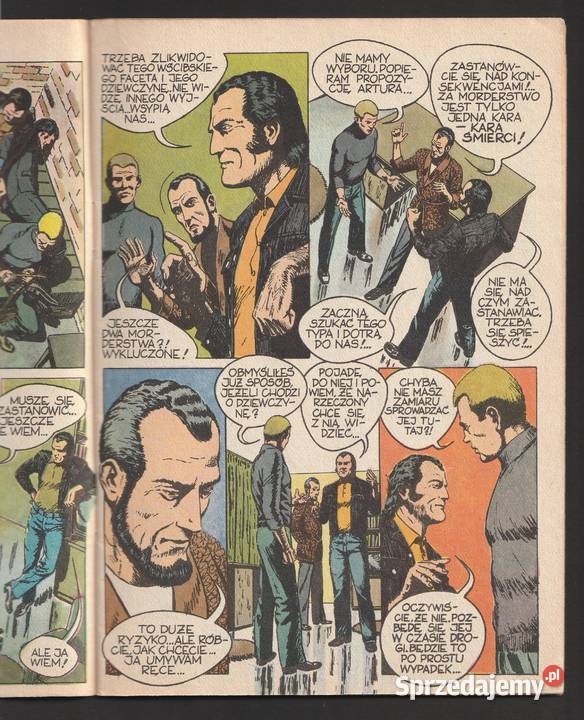KAPITAN ŻBIK NIEWYGODNY ŚWIADEK 1981 Komiksy łódzkie