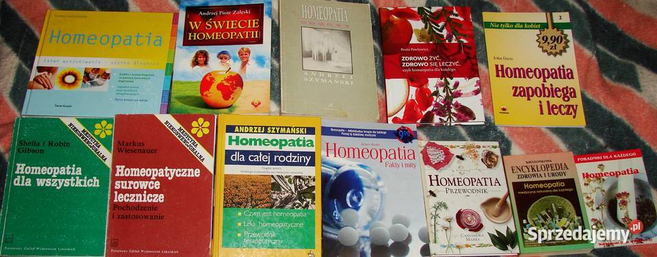 Homeopatia książki Radom sprzedam