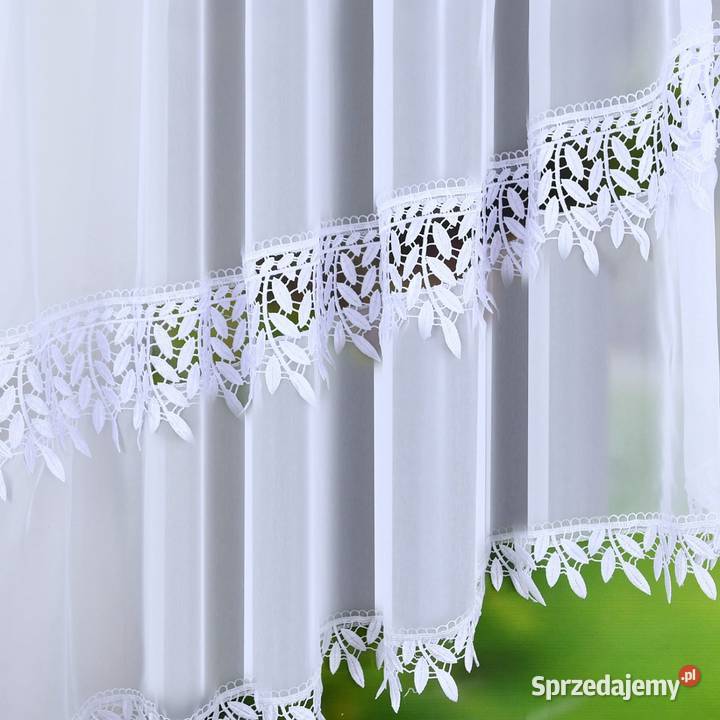 Firany Gotowe 400x160 Firana do pokoju kuchni Siedlce