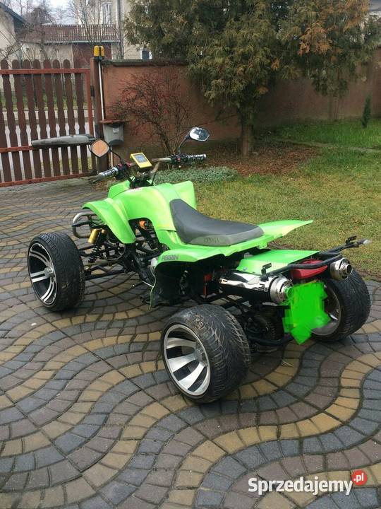 QUAD Szosowy Uliczny 350 45 4tył manual Ciągowice