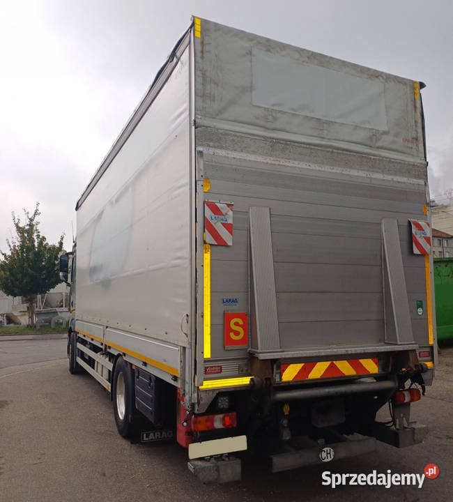 Mercedes 1843 Euro 6 Burto Firanka 17palet tez w Skrzynie z plandeką mazowieckie Warszawa