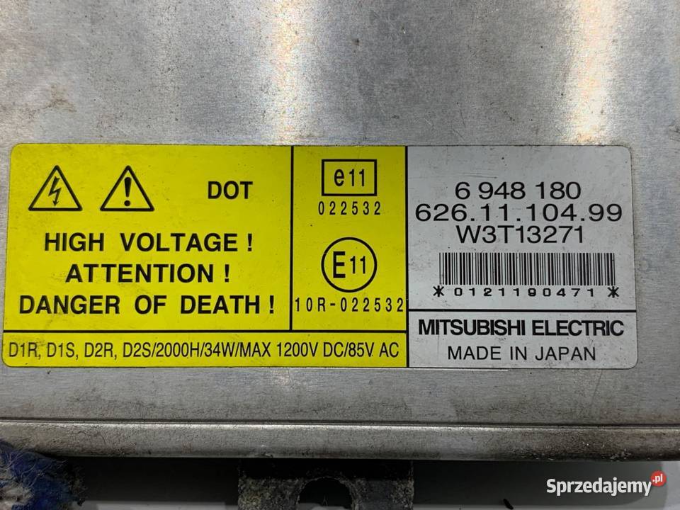PRZETWORNICA XENON VOLVO S80 II 6948180 0616