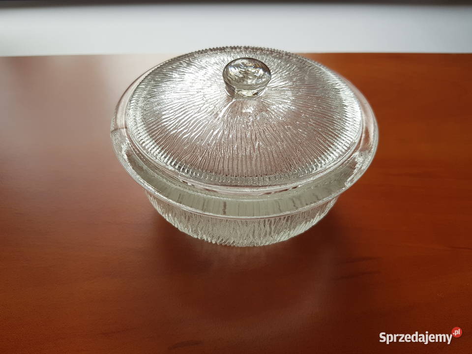 Cukiernica bomboniera FUTERKO Ząbkowice szkło Dąbrowa Górnicza