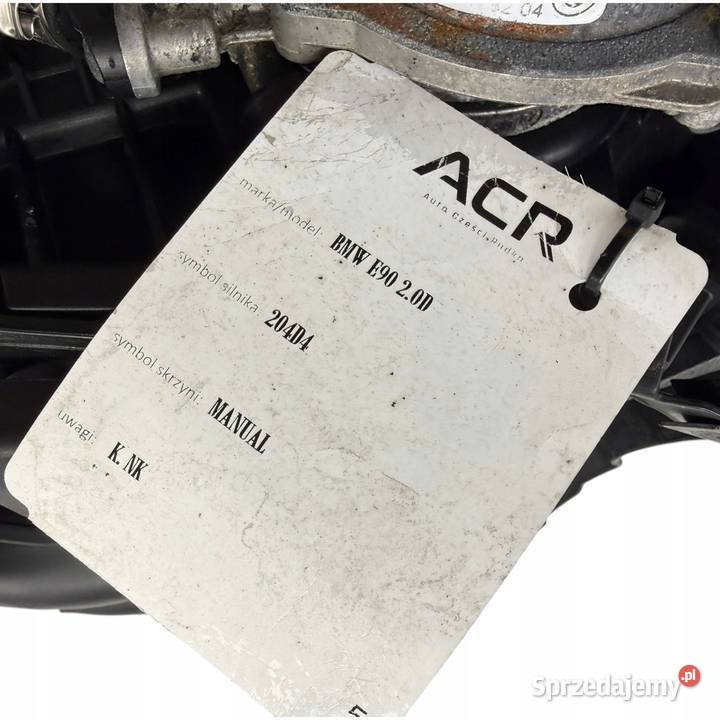 SILNIK M47D20 BMW E90 E91 E92 20 D DIESEL 204D4 Silniki kompletne