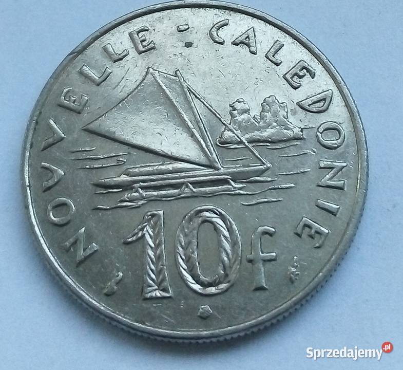 NOWA KALEDONIA10 FRANCS1990 r Legionowo