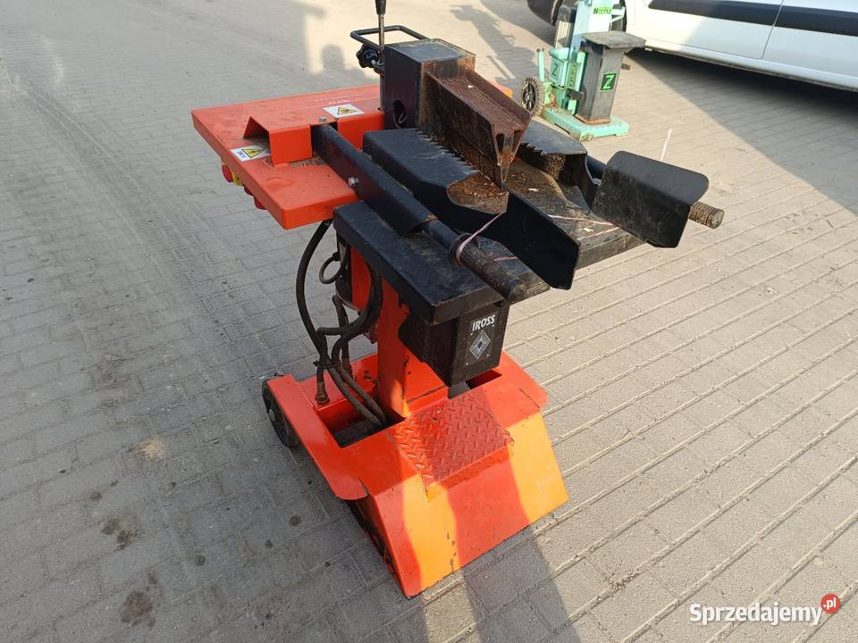 Łuparka łupiarka do drewna pionowa hydrauliczna