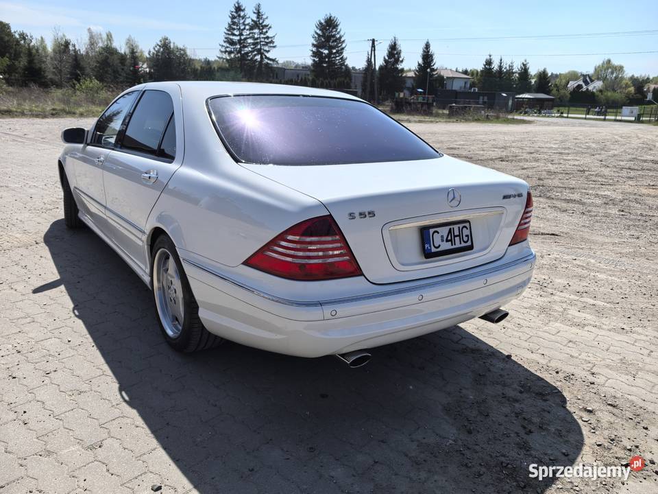 Mercedes w 220 55AMG kujawsko-pomorskie Papowo Toruńskie