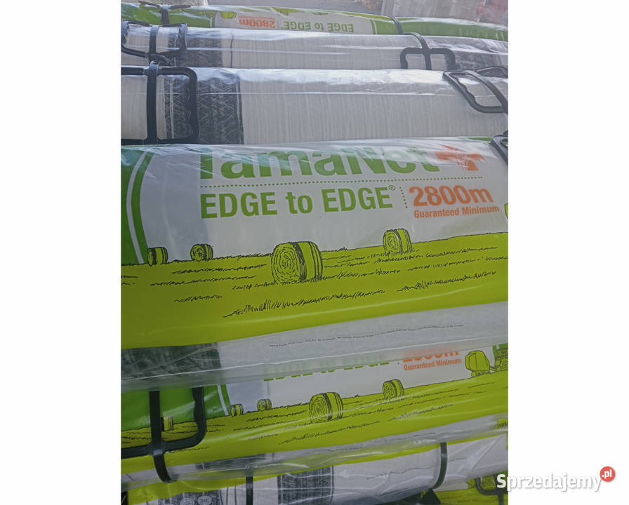 Siatka TAMANET Edge to Edge 2800m do słomy siana Poznań sprzedam