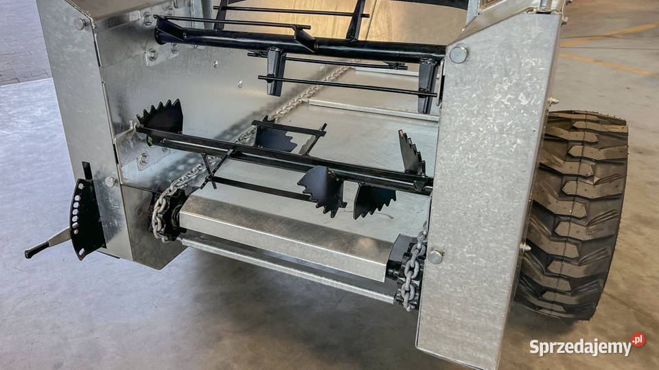 Rozrzutnik obornika Dzik 800 mini rozrzutnik śląskie Bieńkowice