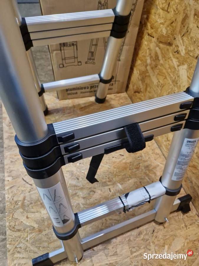 Drabina teleskopowa aluminiowa przegubowa 38m Pozostałe Głogowa sprzedam