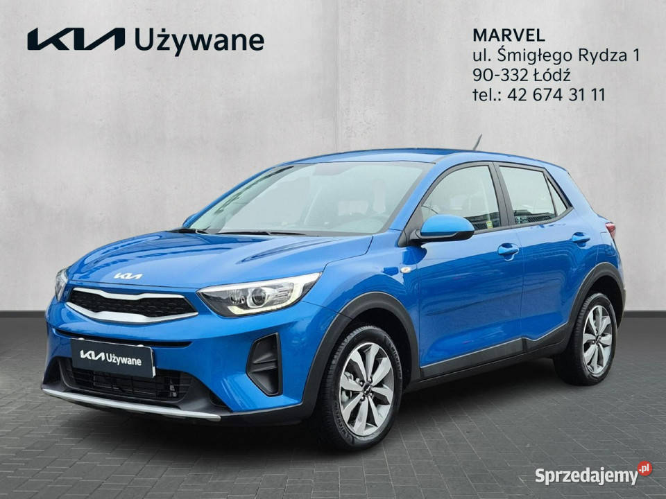 Kia Stonic 10 100 6 MT Wersja M Salon FV23 gniazdo AUX Stonic Łódź sprzedam
