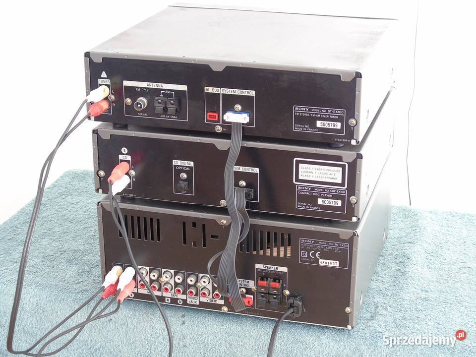 Wieża Sony segmenty mocna i sprawna DOSTAWA Jasło