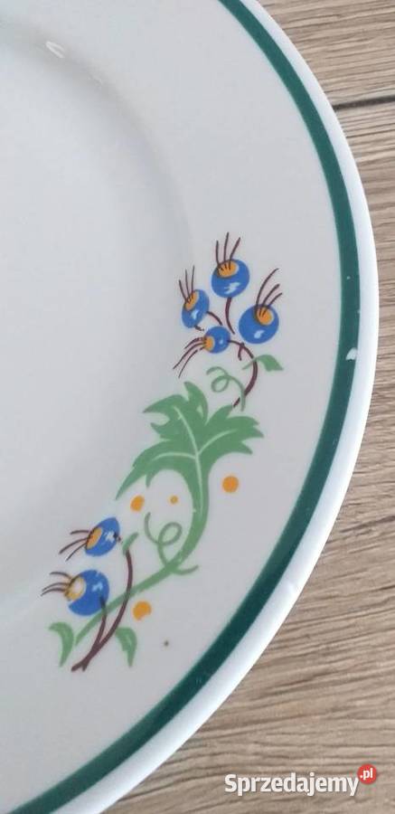 Talerzyki sygnowane Lubiana prl Przedbórz