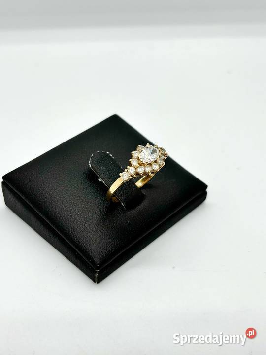 Złoty pierścionek pr 585 220g Rozmiar 15 Elbląg