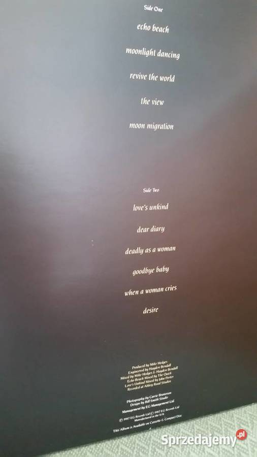 TOYAH Desire 1987 EG Records Ltd LP Puławy