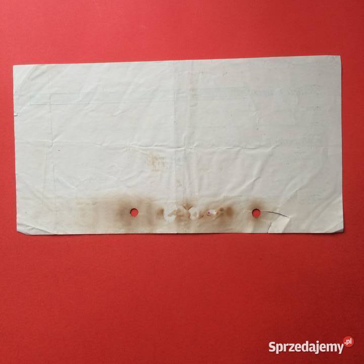 1979 Niemiecki Weksel Szczecin