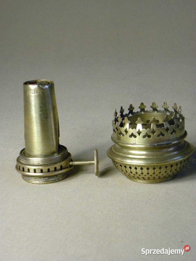 Mosiężny brenner palnik do lampy naftowej