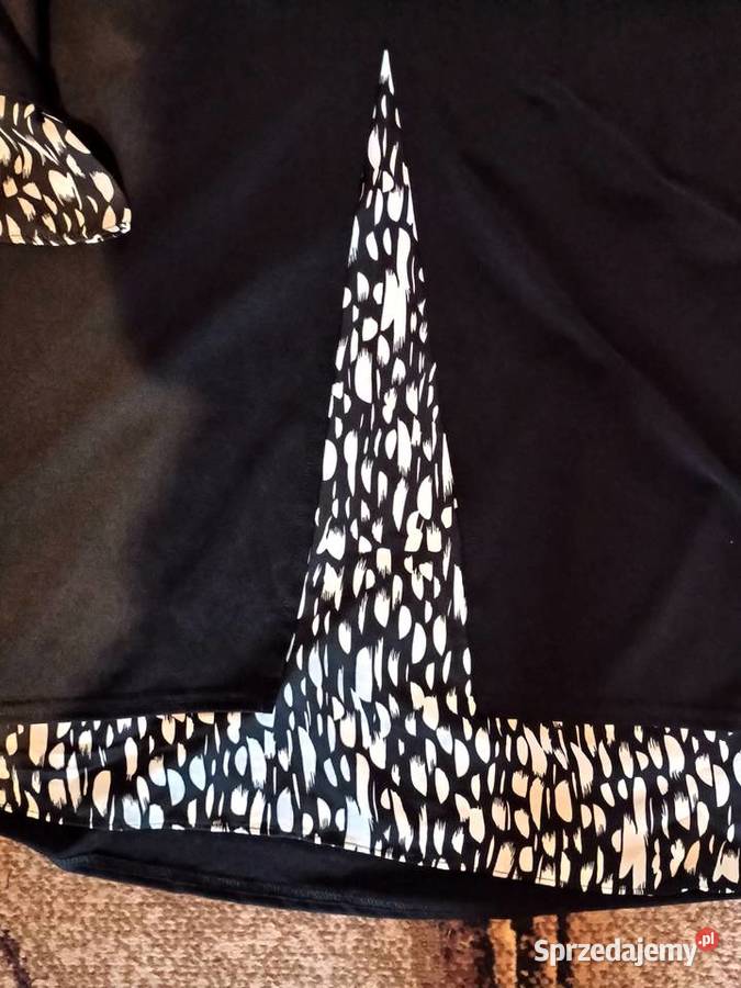 czarna elegancka tunik bluzka 54 34 podkarpackie Stalowa Wola