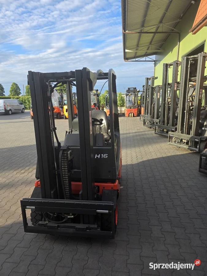 Wózek widłowy Linde H16T03 gaz Huta Błędowska