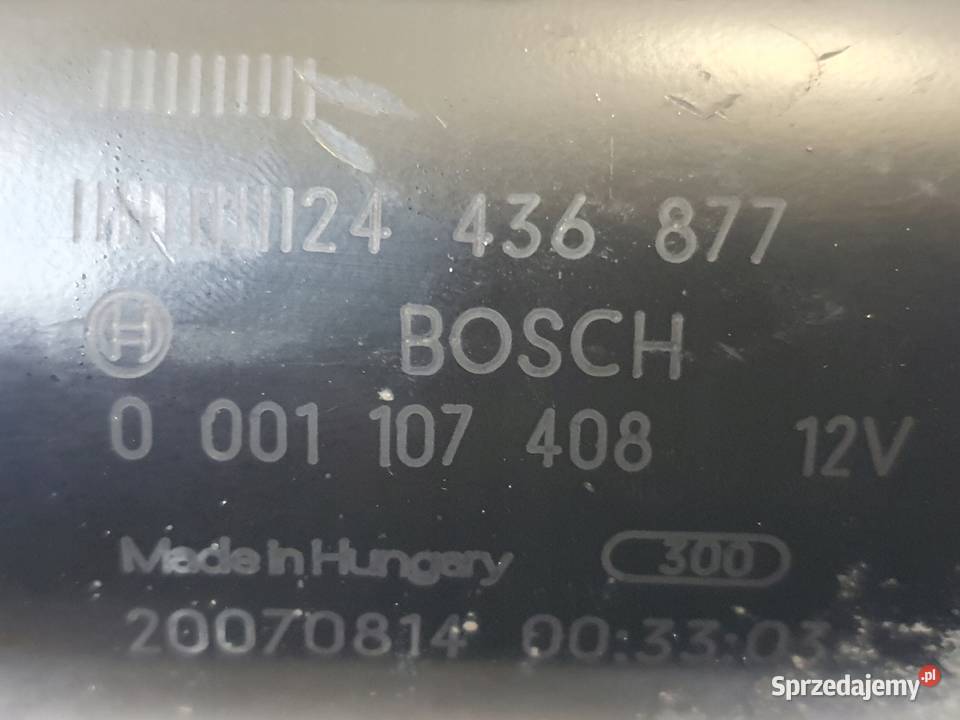 ROZRUSZNIK Opel Corsa D 12 14 16V 0001107408 lubelskie Chełm sprzedam